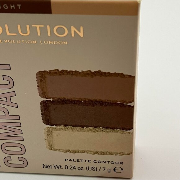 Revolution Face Powder Contour Compact Light Contouring palette 0.24 OZ 3 Pieces - Picture 5 of 6